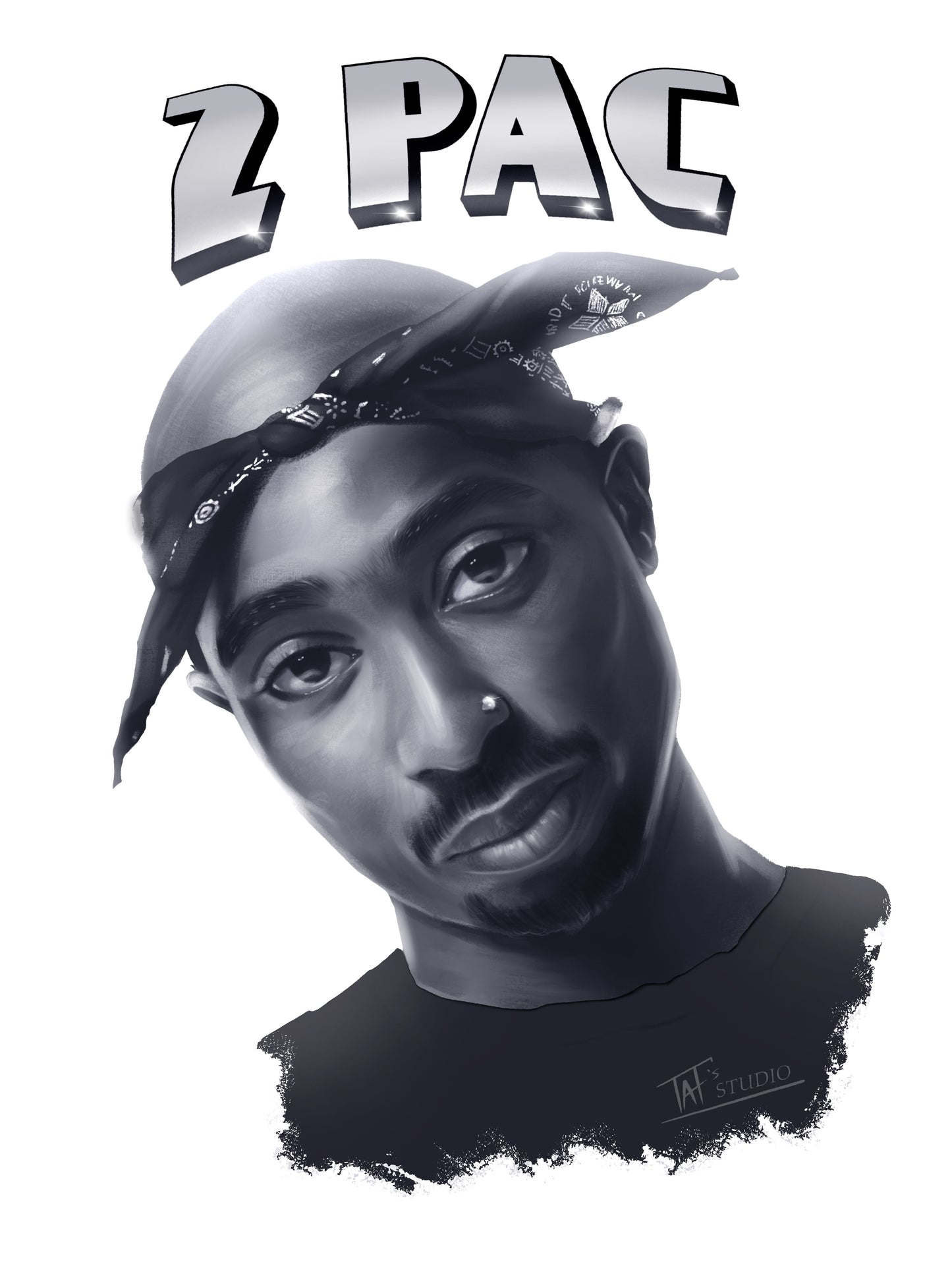 'Tupac Shakur ' Print