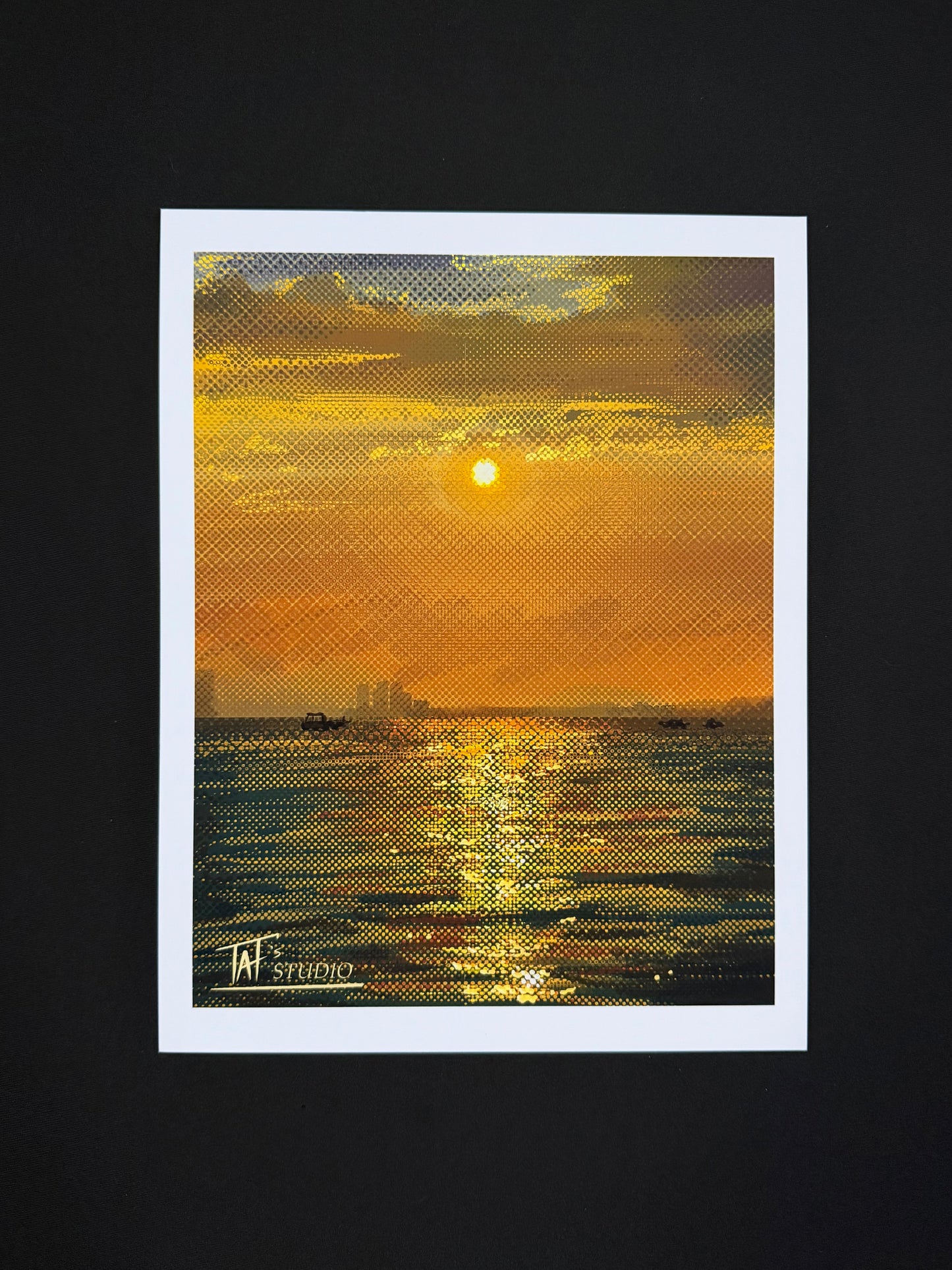 'Center Island Sunset' Print
