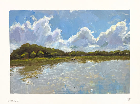 Lake Niapenco 9x12 Inch Original