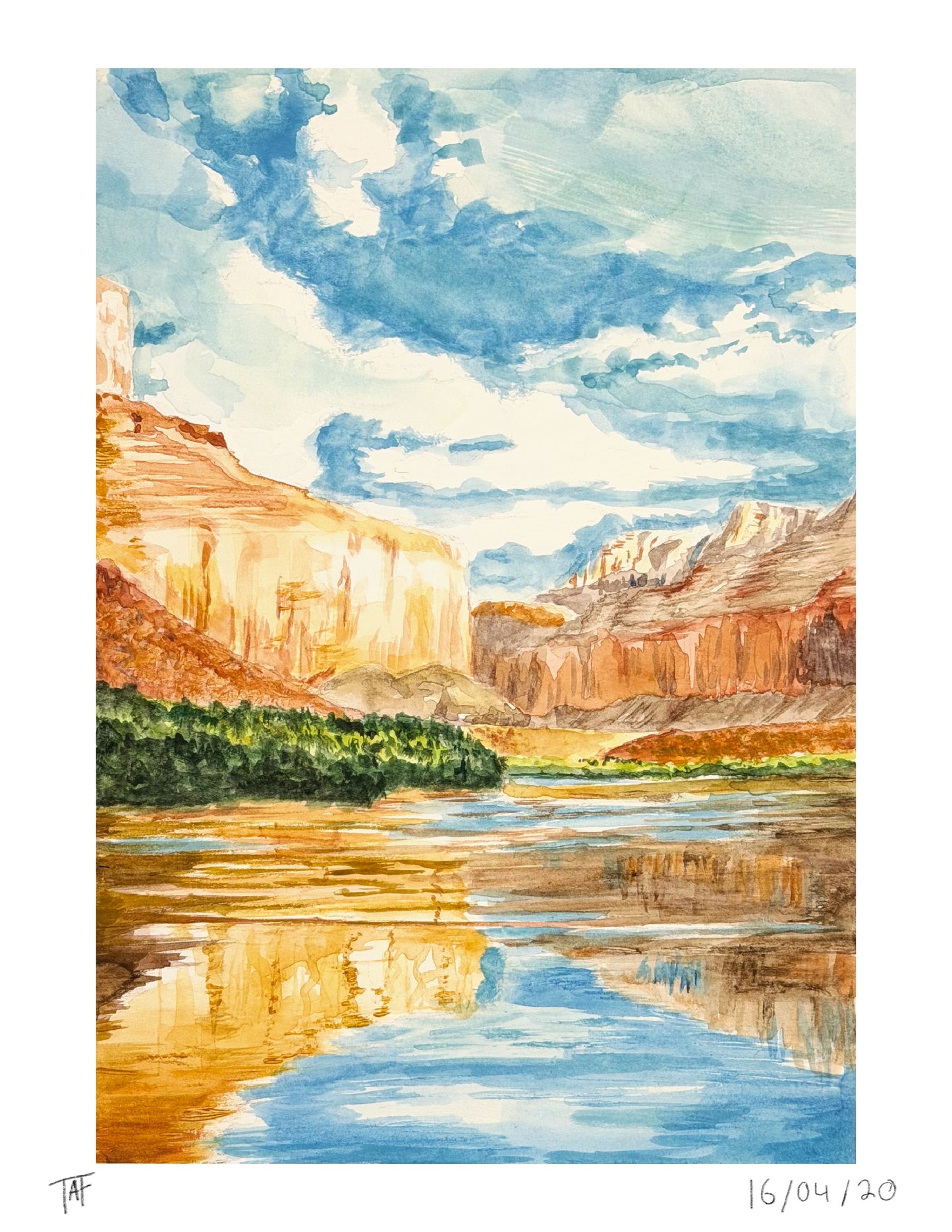 'Canyon Lake' Print