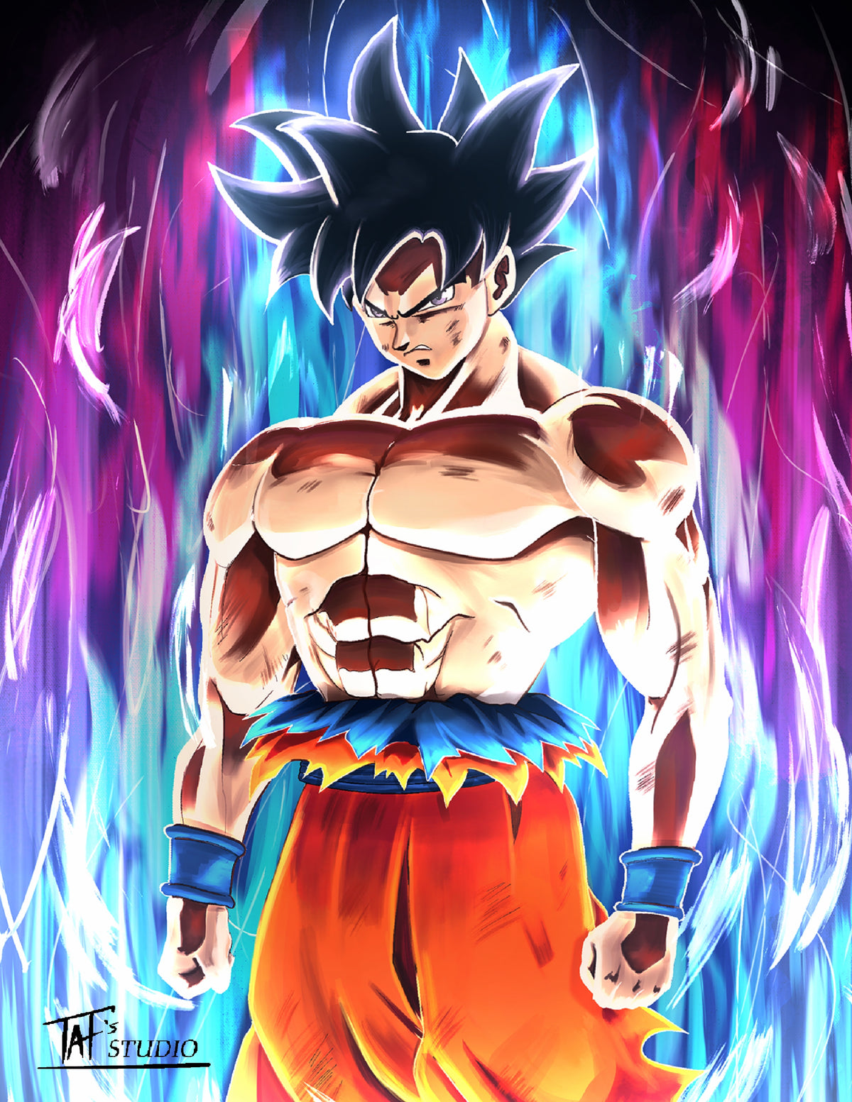 'Goku' Print