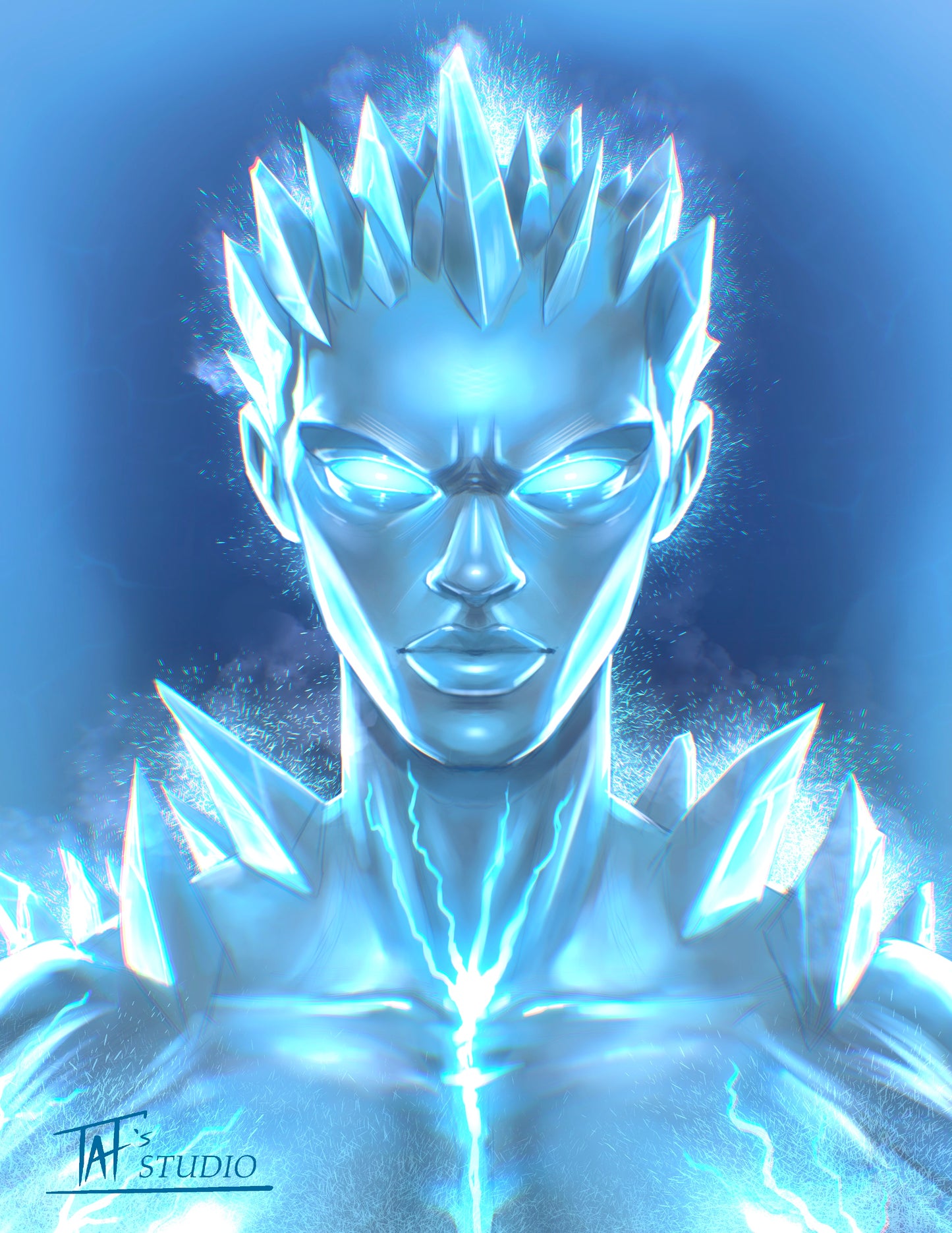 'Ice Man' Print
