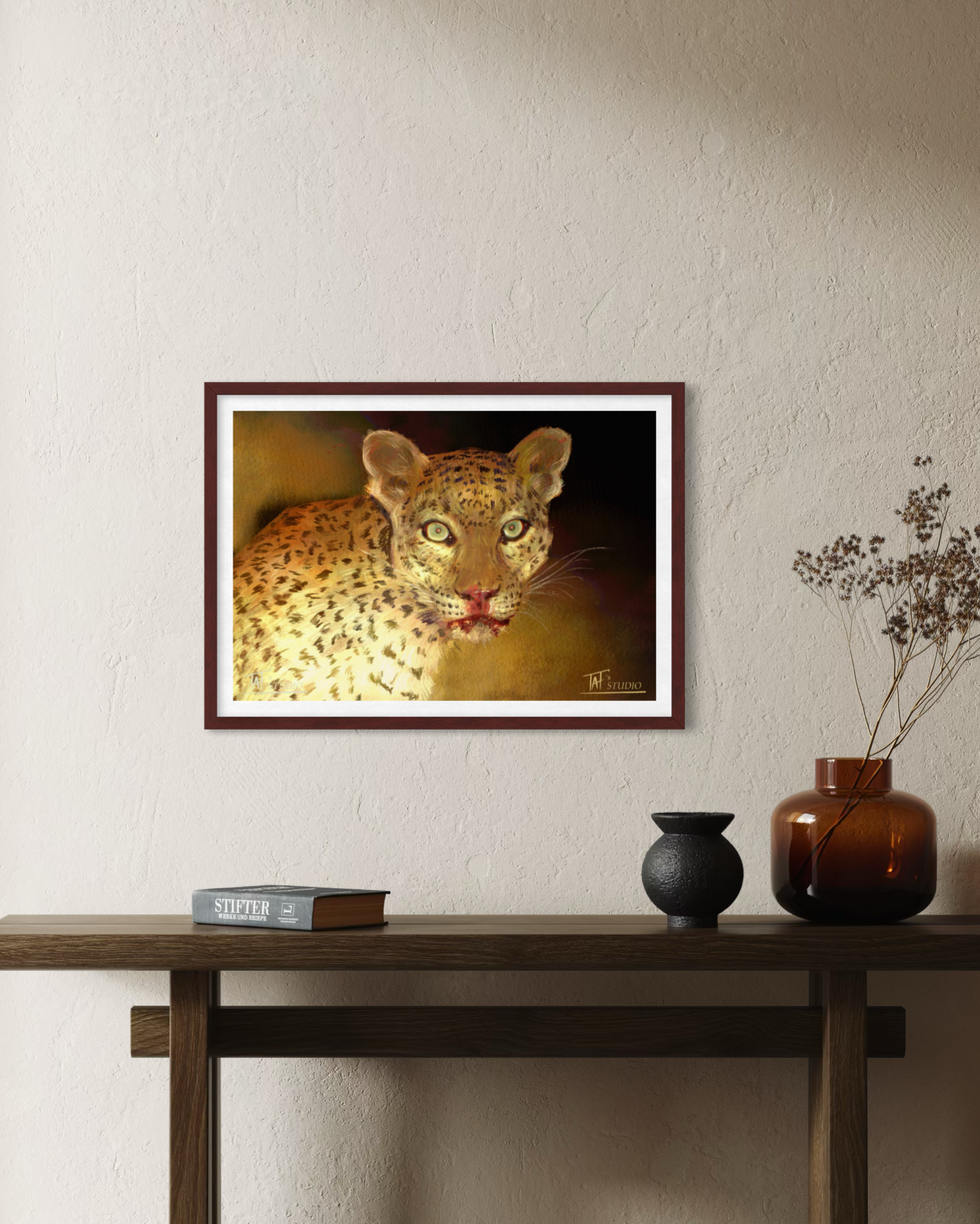 'Flashing Jaguar' Print