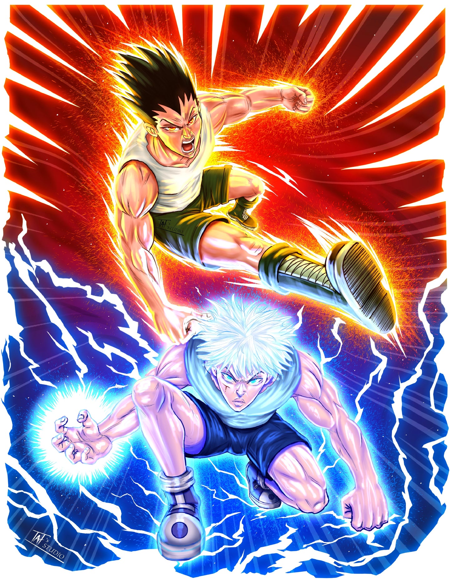 'Gon & Killua' HxH Print