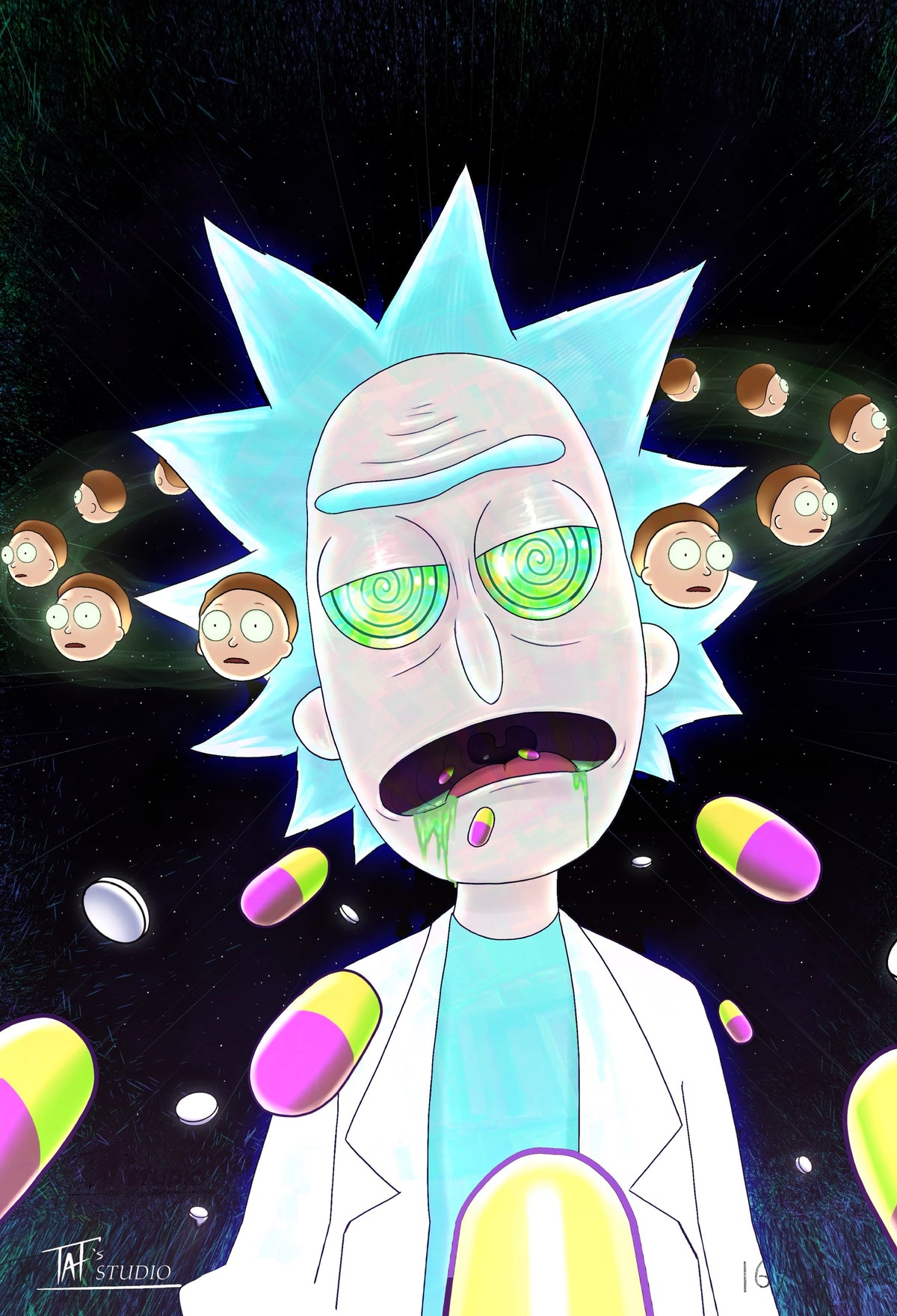 'Rick & Morty' Print