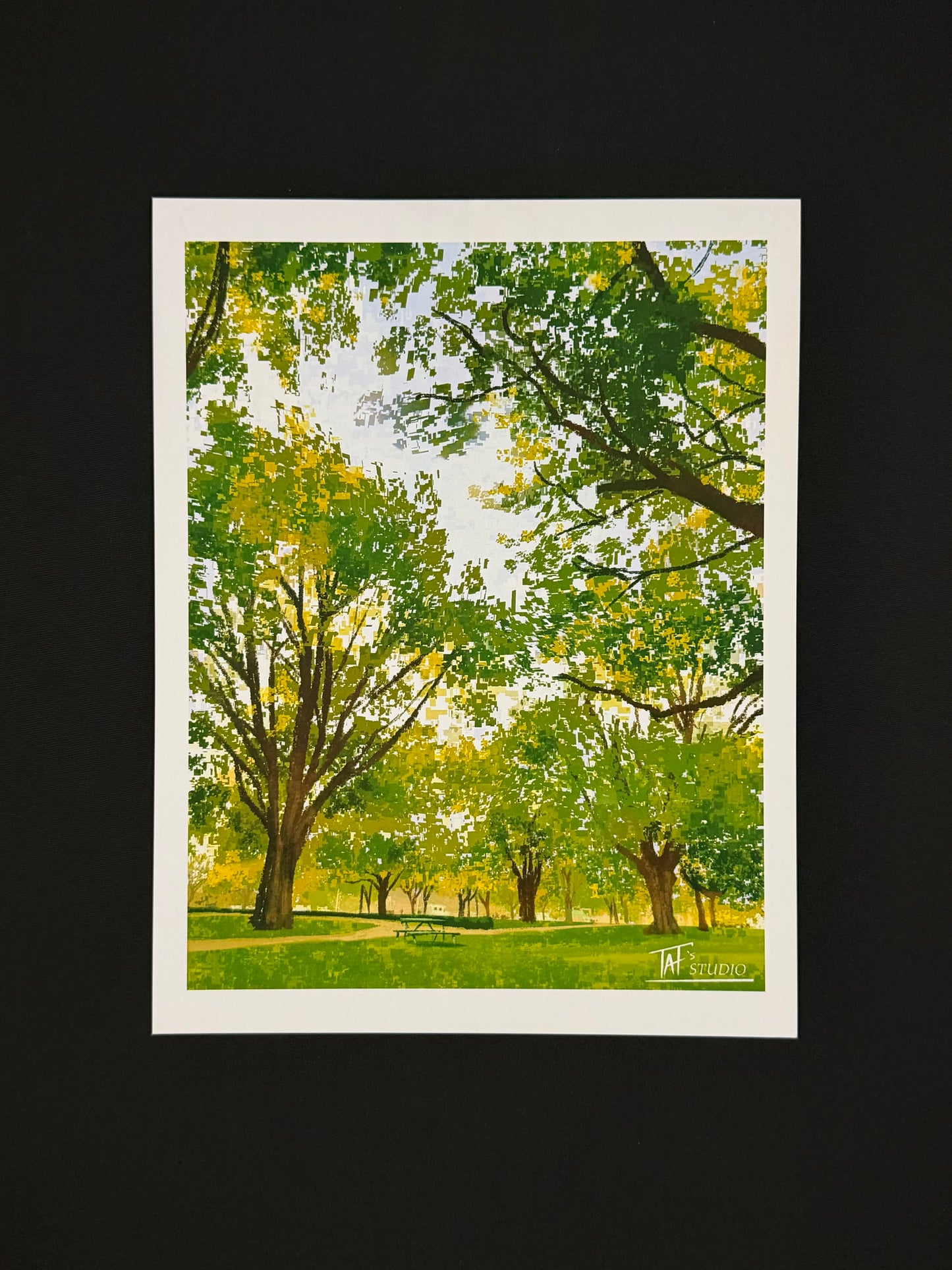 'A Walk in the Park' Print