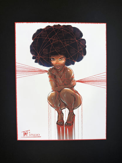 'Tied' Print